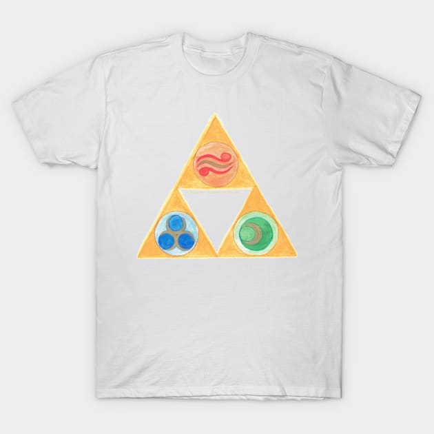 Triforce T-Shirt by Envorenn